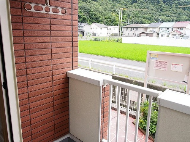 ノイ・フリーデＡのバルコニー
