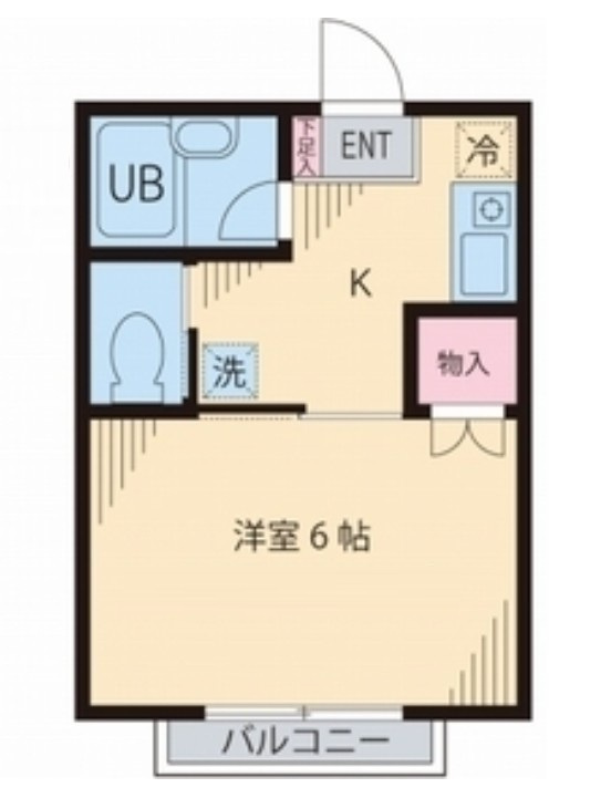 ＭＹパレスⅢの間取り|間取りです。