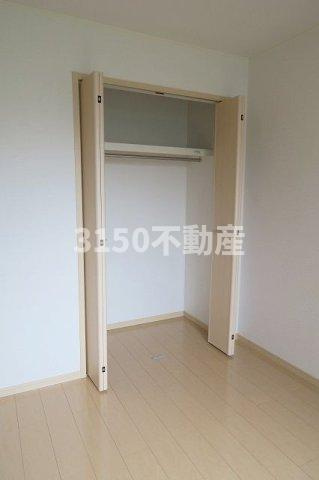 サンハイツ　フィオーレ　Ｃ棟の収納|大きなスペースがあり、収納には困りません