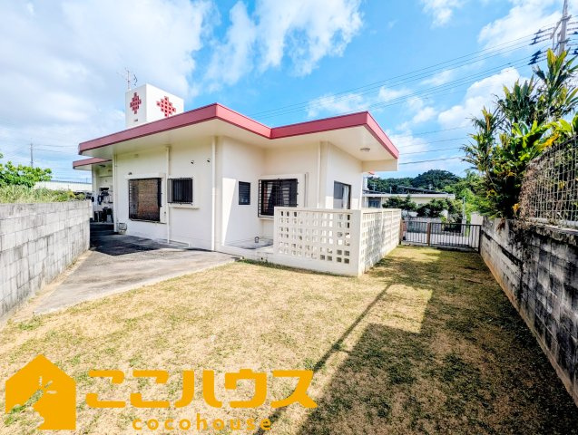 うるま市大田　RC造中古戸建て　米軍賃貸の庭