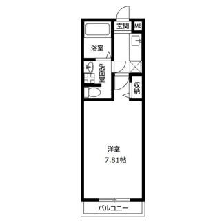 【間取り】 | アムール 山﨑 | 間取りです。