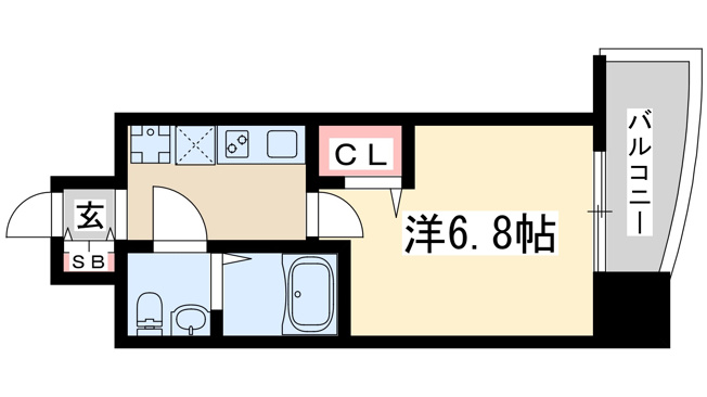 【間取り】 | セレニテ江坂グランデ