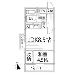 メゾン・ド・アルシュの間取り