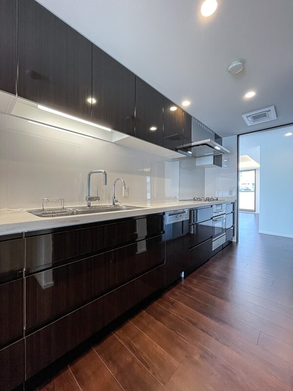 渋谷区広尾３丁目の賃貸マンションのキッチン
