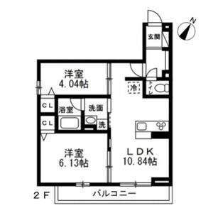 【間取り】 | D-ROOM国立I