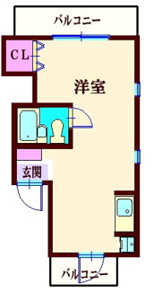 【間取り】 | ハイムＫ＆Ｍ