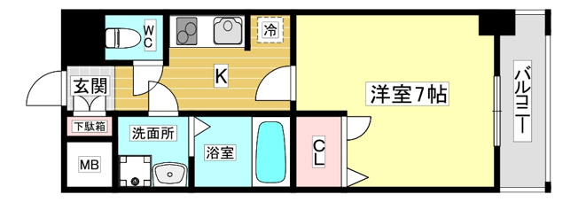 【間取り】 | エスリード西宮北口第２
