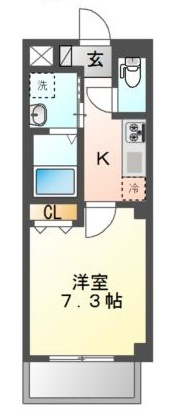 ポルト・ボヌールの間取り|間取りです。