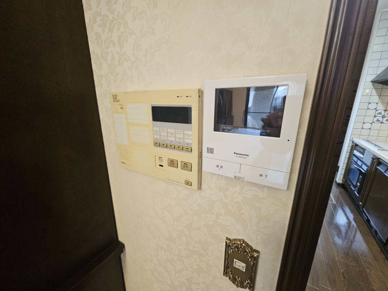木津山町貸家のセキュリティ