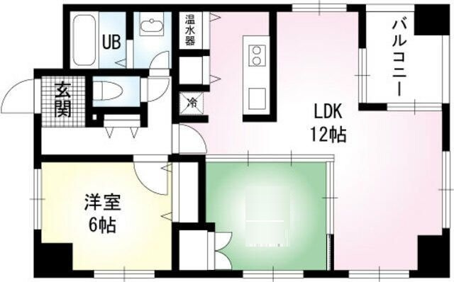 ＰＲＩＳＭ　ＣＯＵＲＴ　平井の間取り|間取りです。