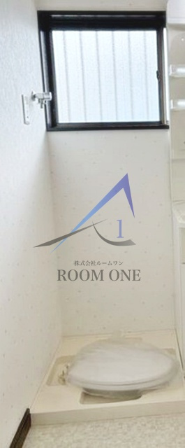 サンハイツの設備|洗濯機置き場です。