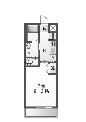 Ｍｉｌｋｙの間取り|間取りです。