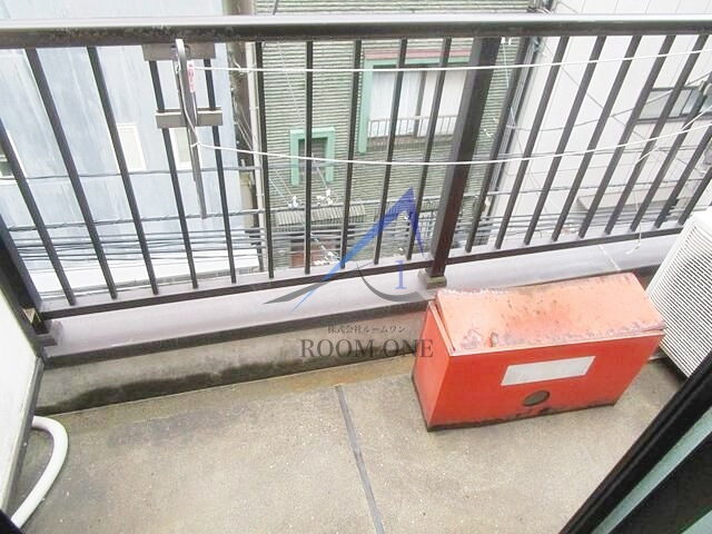 長田ビルのバルコニー|バルコニーです。