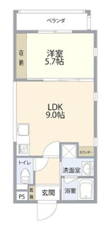 【間取り】 | ソレイユＭ（ＣＫ） | ソレイユＭ（ＣＫ）★浦添市屋富祖エリア