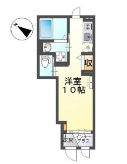 【間取り】 | ﾒｿﾞﾝ ﾄﾞ ﾏﾛﾝ | 間取りです。