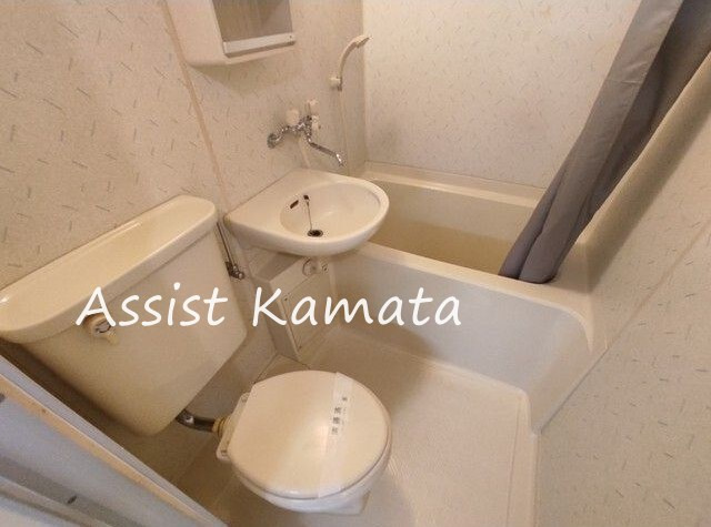 Flats7の洗面所