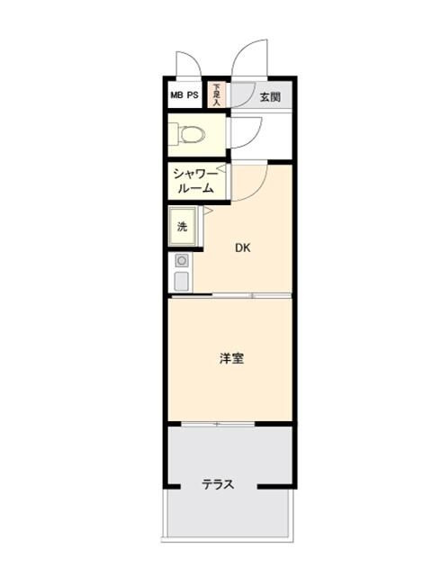 ライオンズマンション江古田第５の間取り