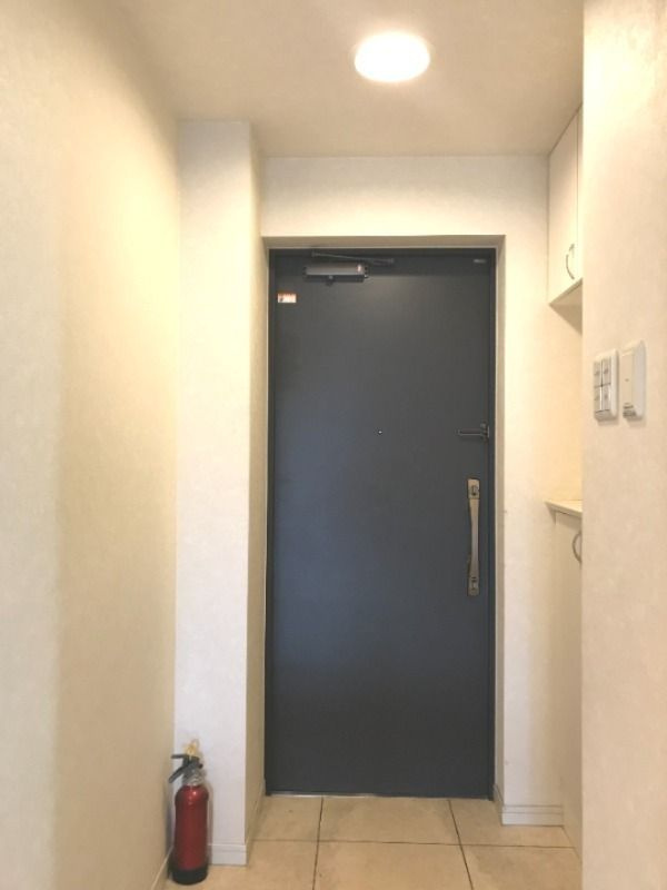 クリオ中延駅前壱番館の玄関