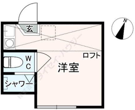 ユナイト金沢八景ハイゼンベルグの間取り