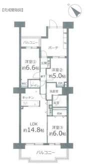 【間取り】 | マンション　オラリオンサイト四番館