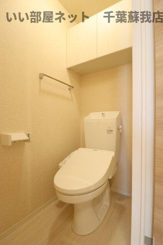 エスペランサ八幡宿のトイレ|コンパクトで使いやすいトイレです
