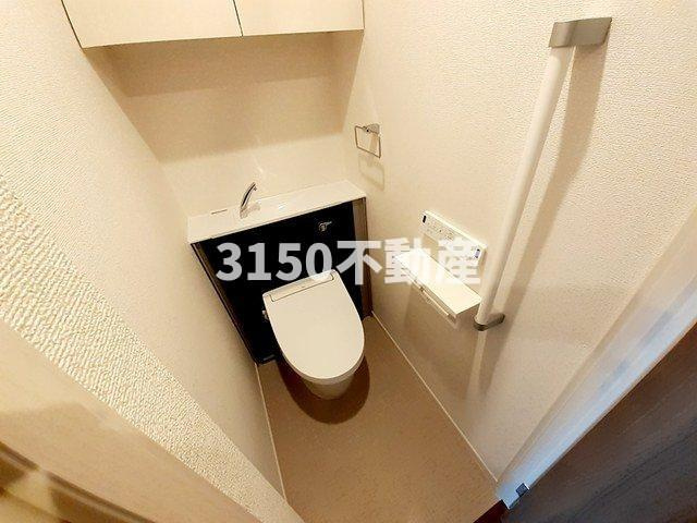 アリビオⅠのトイレ|落ち着いたトイレです