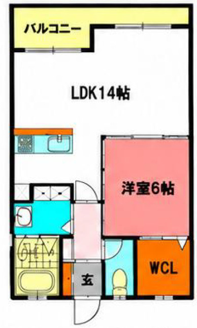 パレスタジオの間取り