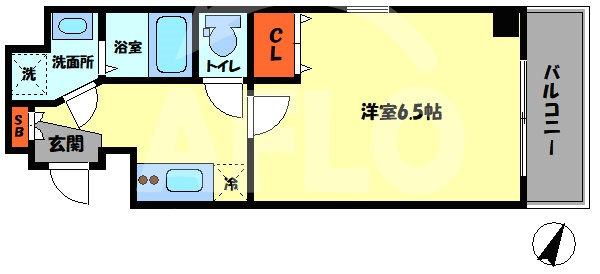 プライムコート玉川の間取り|プライムコート玉川　間取り