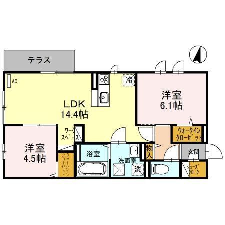 MiraAdagioの間取り