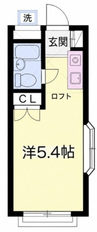 クロノス深見の間取り