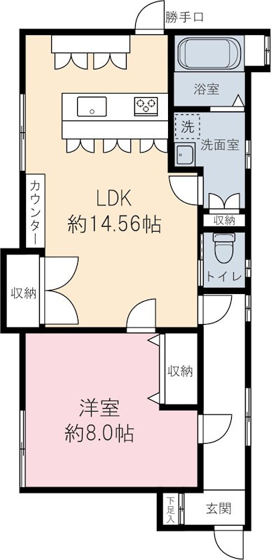 ショコラメゾン壱番館 の間取り
