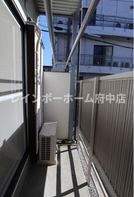 レスポワール調布のバルコニー