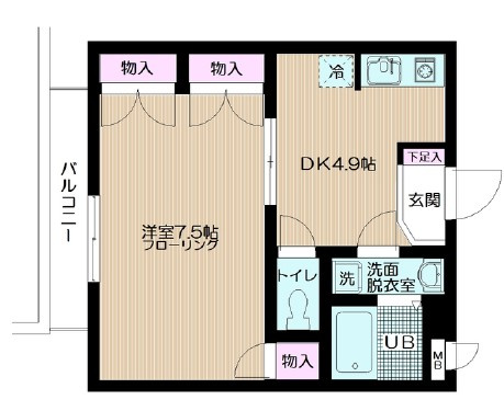 サングレースの間取り|間取りです。