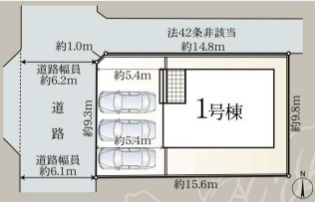 橿原市大久保町第２　全１棟の区画図