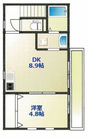 GLAハート明石の間取り
