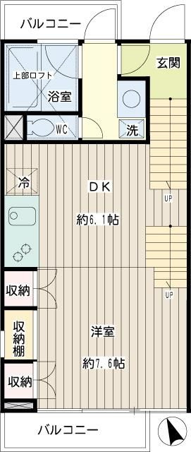 ＦＬＥＧ自由が丘ＥＬの間取り