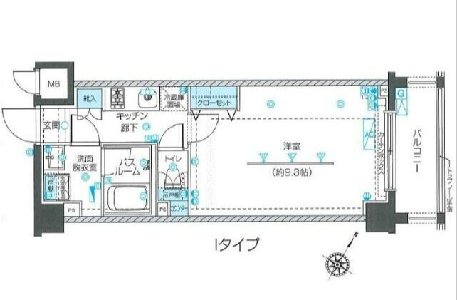 ＺＯＯＭ目黒の間取り