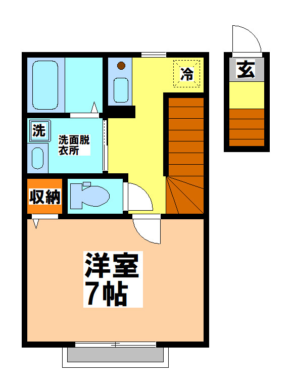 エクセルハイツの間取り