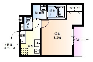 【間取り】 | フジパレス堺鳳中Ⅴ番館