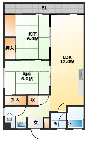 グランドマンションの間取り