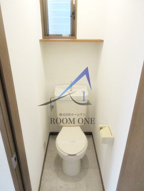 クレセントフラッツ２のトイレ|トイレです。