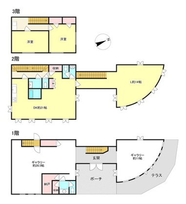 【間取り】 | 大室高原別荘地　戸建
