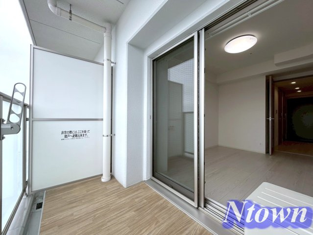 【バルコニー】 | MAXIV東別院 | 開放的で明るい空間を演出してくれるバルコニーです