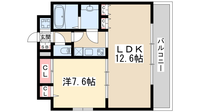 【間取り】 | レジディア江坂