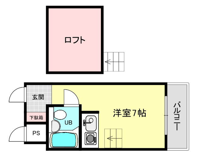 【間取り】 | パラツィーナ夙川東