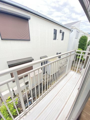 ニューハイム岩戸のバルコニー|陽当たり良好なバルコニーです