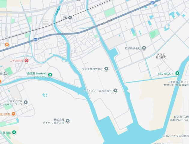 姫路市大津区吉美　新築一戸建ての地図