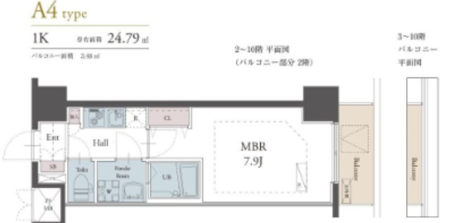ラグゼナ松戸　特典：仲介手数料半額です!!の間取り