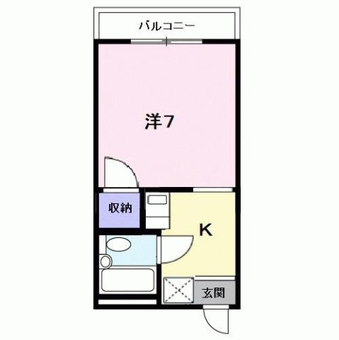 ユニメント桂華の間取り