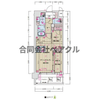 【間取り】 | 【仲介手数料0円】ソルテラス京都西院悠洛